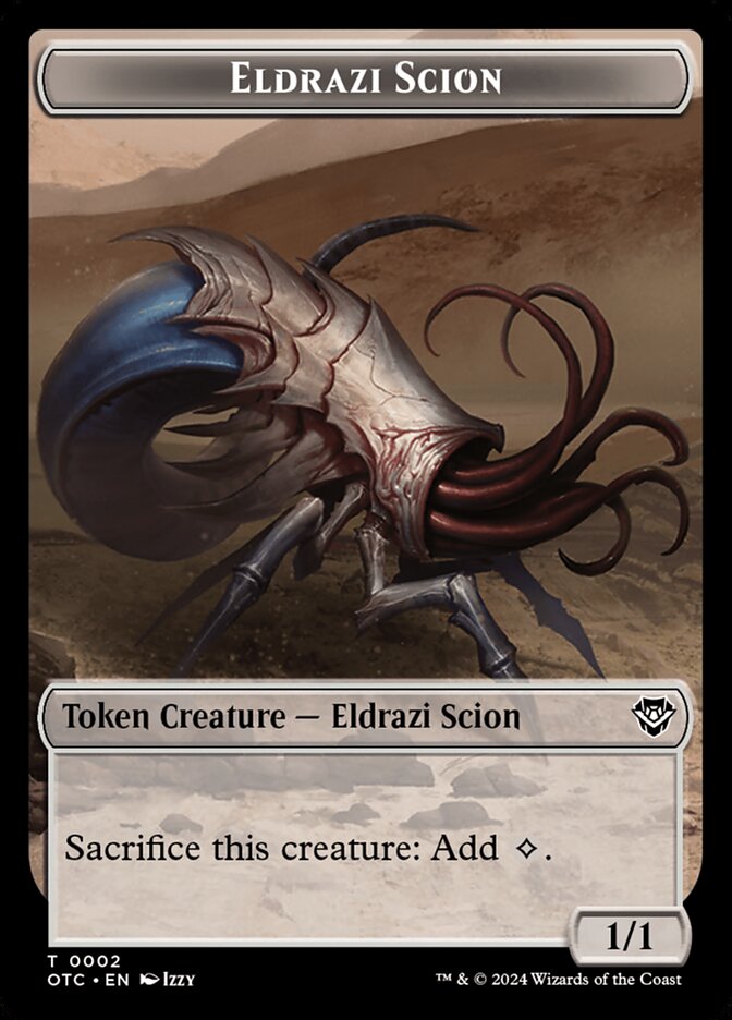 Magic the Gathering Card - Eldrazi Scion - MTG Circle