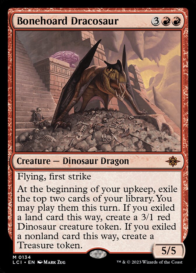 Magic the Gathering Card - Bonehoard Dracosaur - MTG Circle