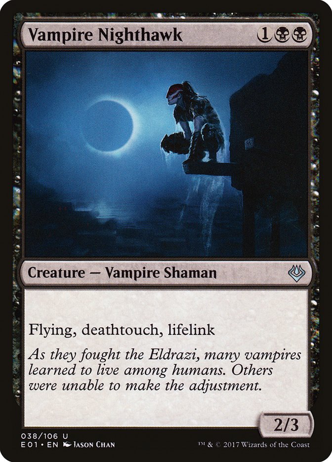 Magic the Gathering Card - Vampire Nighthawk - MTG Circle