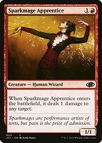 Magic the Gathering Card - Sparkmage Apprentice - MTG Circle