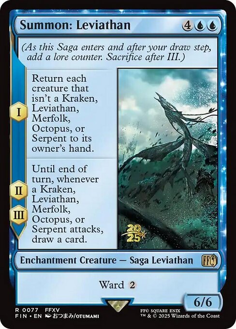 Magic the Gathering Card - Summon: Leviathan - MTG Circle
