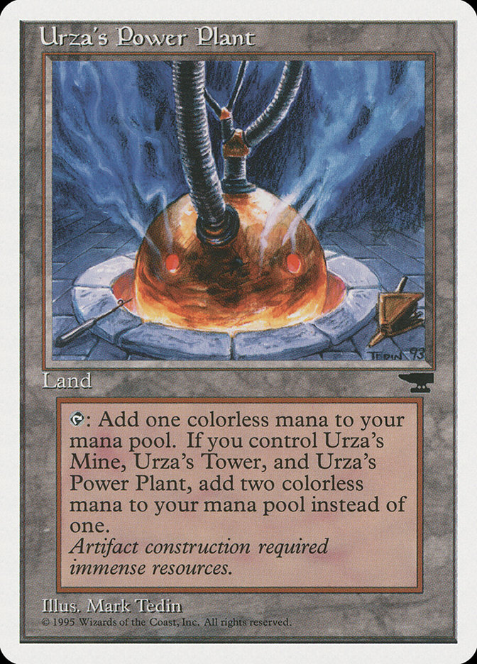 Magic the Gathering Card - Urza's Power Plant - MTG Circle
