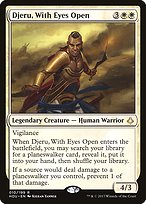 Magic the Gathering Card - Djeru, With Eyes Open - MTG Circle