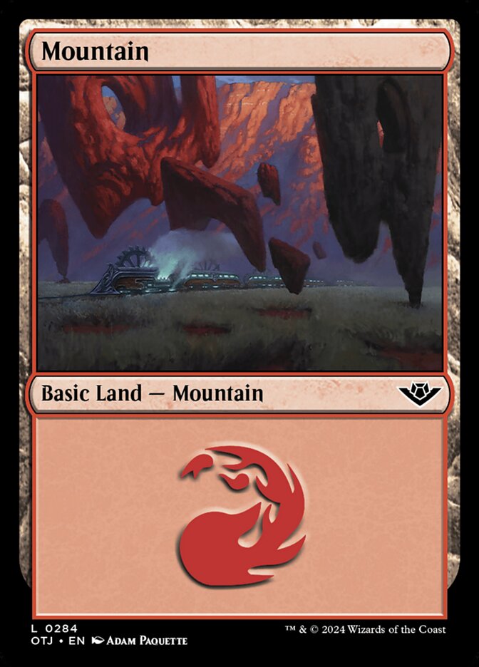 Magic the Gathering Card - Mountain - MTG Circle