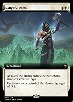 Magic the Gathering Card - Rally the Ranks - MTG Circle