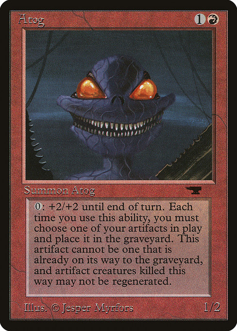 Magic the Gathering Card - Atog - MTG Circle