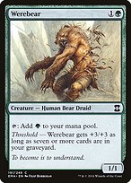 Magic the Gathering Card - Werebear - MTG Circle
