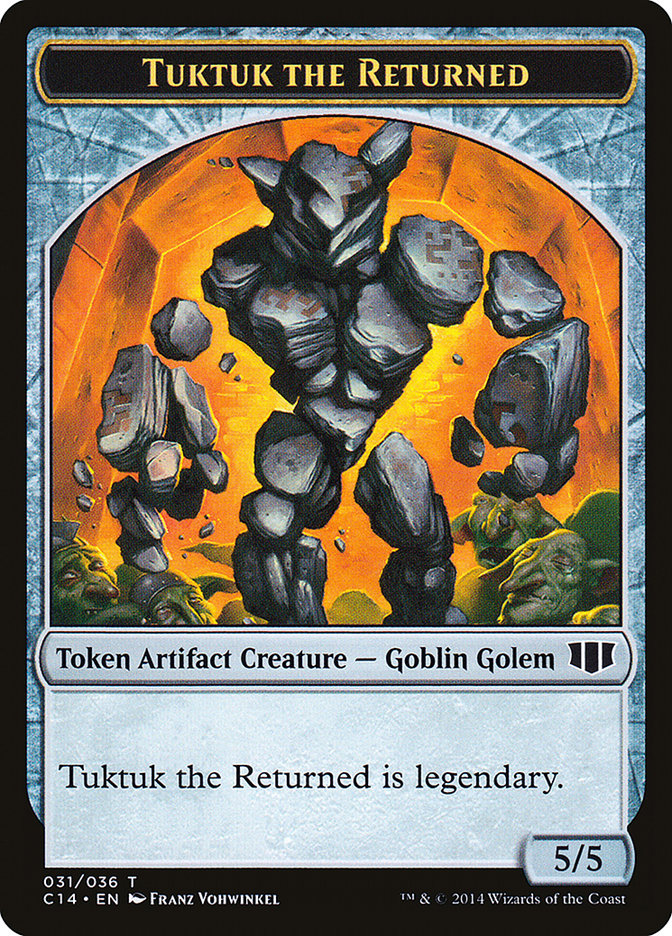 Magic the Gathering Card - Tuktuk the Returned - MTG Circle