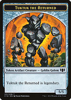 Magic the Gathering Card - Tuktuk the Returned - MTG Circle