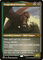 Magic the Gathering Card - Dragonlord Dromoka - MTG Circle