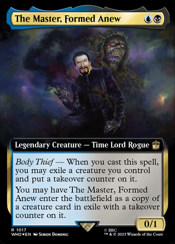 Magic the Gathering Card - The Master, Formed Anew - MTG Circle