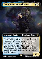 Magic the Gathering Card - The Master, Formed Anew - MTG Circle