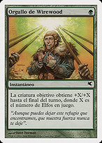 Magic the Gathering Card - Wirewood Pride - MTG Circle