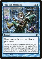 Magic the Gathering Card - Perilous Research - MTG Circle