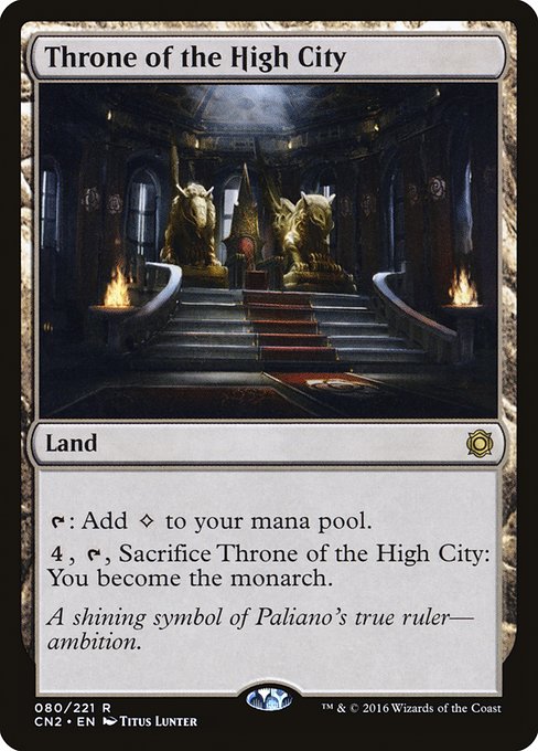 Magic the Gathering Card - Throne of the High City - MTG Circle