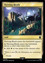 Magic the Gathering Card - Thriving Heath - MTG Circle