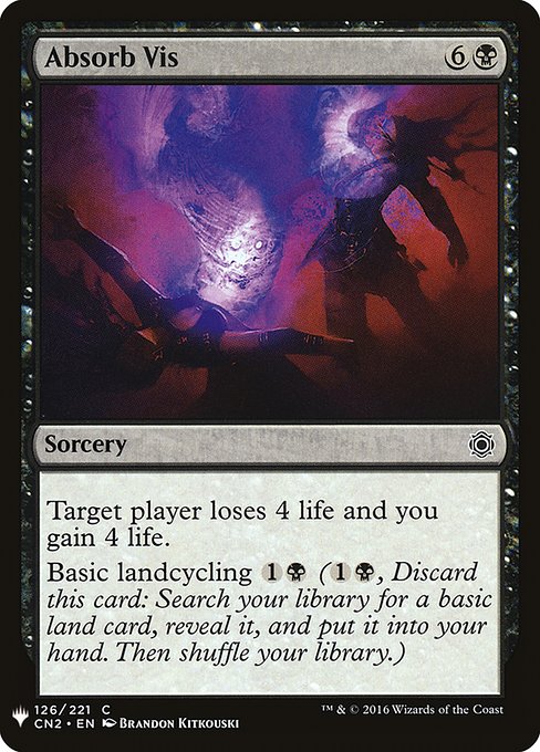Magic the Gathering Card - Absorb Vis - MTG Circle