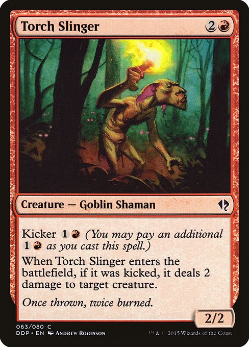 Magic the Gathering Card - Torch Slinger - MTG Circle