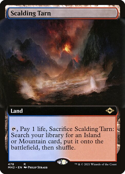 Magic the Gathering Card - Scalding Tarn - MTG Circle