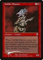 Magic the Gathering Card - Goblin Matron - MTG Circle
