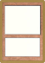 Magic the Gathering Card - Blank Card - MTG Circle