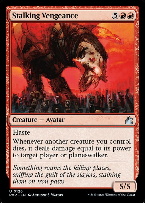 Magic the Gathering Card - Stalking Vengeance - MTG Circle