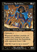 Magic the Gathering Card - Marionette Apprentice - MTG Circle