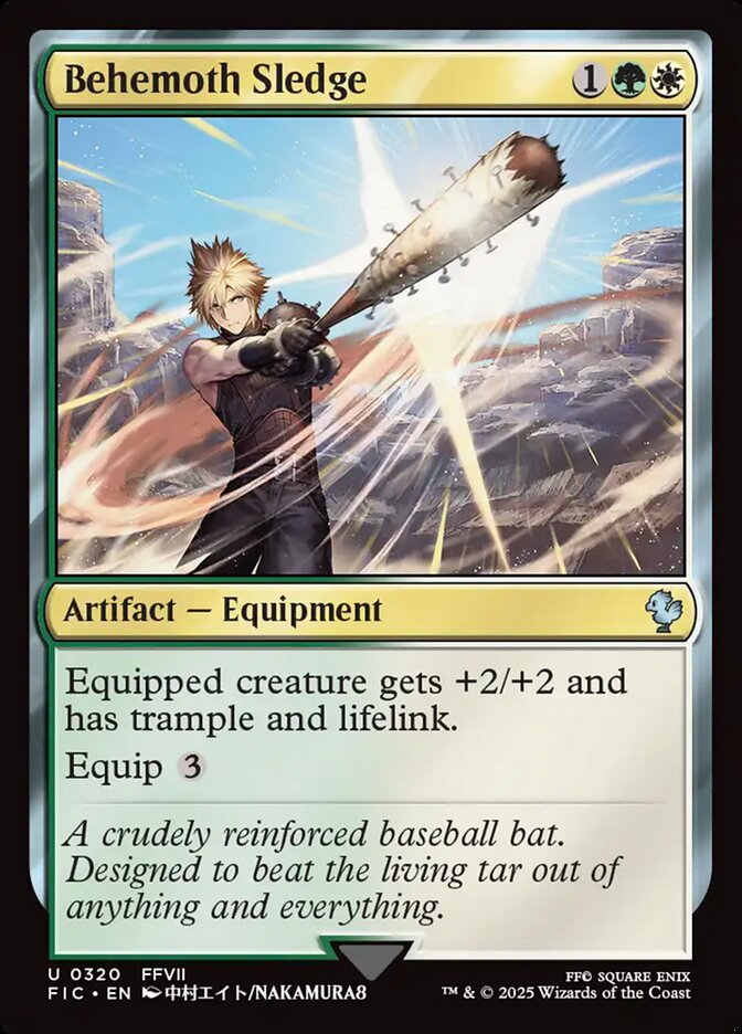 Magic the Gathering Card - Behemoth Sledge - MTG Circle