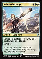 Magic the Gathering Card - Behemoth Sledge - MTG Circle