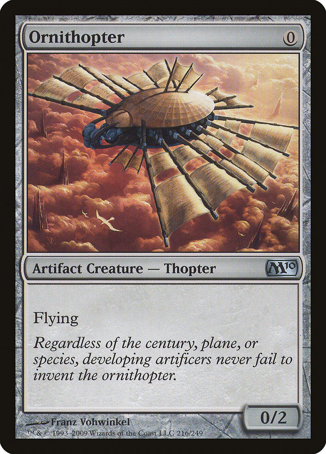 Magic the Gathering Card - Ornithopter - MTG Circle