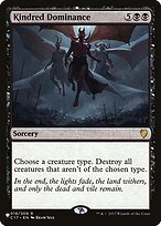 Magic the Gathering Card - Kindred Dominance - MTG Circle