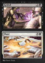 Magic the Gathering Card - Grind // Dust - MTG Circle