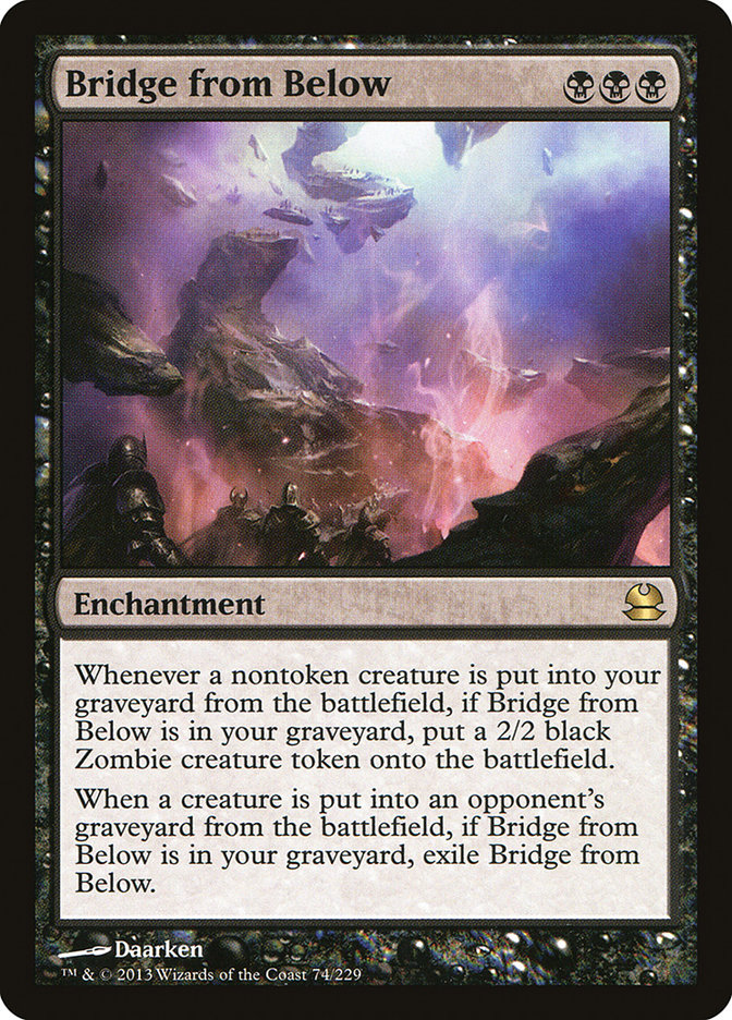Magic the Gathering Card - Bridge from Below - MTG Circle