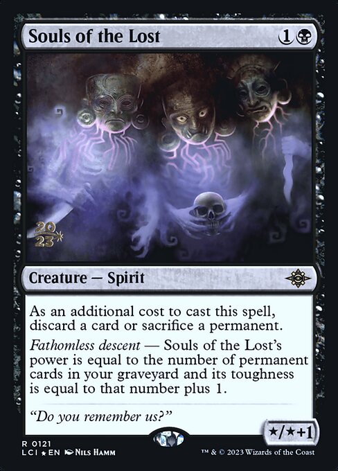 Magic the Gathering Card - Souls of the Lost - MTG Circle