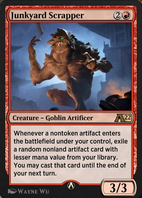 Magic the Gathering Card - Junkyard Scrapper - MTG Circle