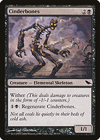 Magic the Gathering Card - Cinderbones - MTG Circle