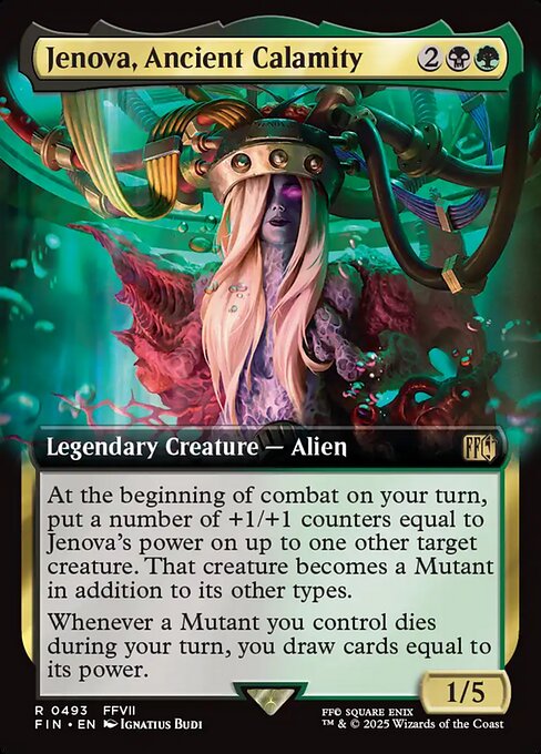 Magic the Gathering Card - Jenova, Ancient Calamity - MTG Circle