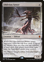 Magic the Gathering Card - Oblivion Sower - MTG Circle