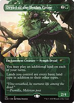 Magic the Gathering Card - Dryad of the Ilysian Grove - MTG Circle