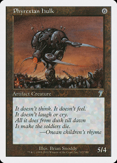 Magic the Gathering Card - Phyrexian Hulk - MTG Circle