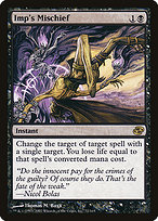 Magic the Gathering Card - Imp's Mischief - MTG Circle