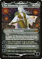 Magic the Gathering Card - The Wandering Emperor - MTG Circle