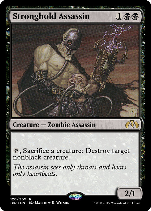 Magic the Gathering Card - Stronghold Assassin - MTG Circle