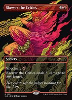 Magic the Gathering Card - Skewer the Critics - MTG Circle