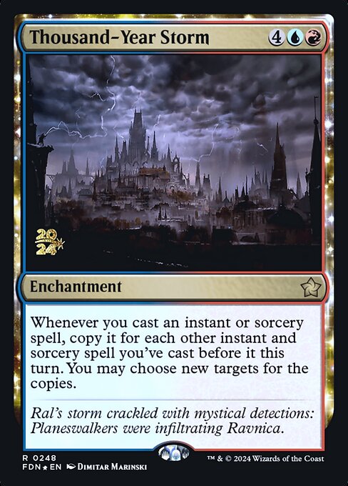 Magic the Gathering Card - Thousand-Year Storm - MTG Circle