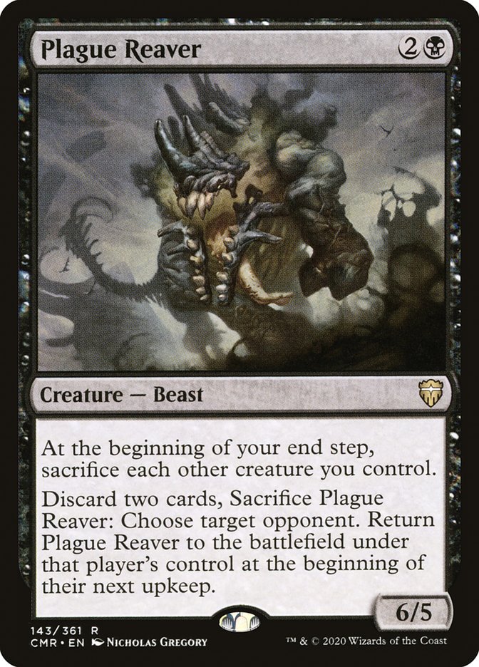 Magic the Gathering Card - Plague Reaver - MTG Circle