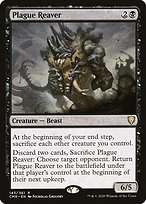 Magic the Gathering Card - Plague Reaver - MTG Circle