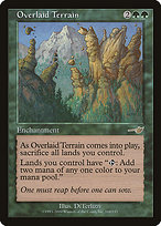 Magic the Gathering Card - Overlaid Terrain - MTG Circle