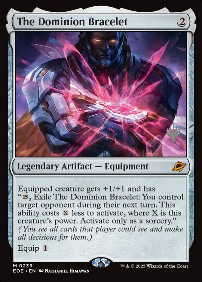 Magic the Gathering Card - The Dominion Bracelet - MTG Circle