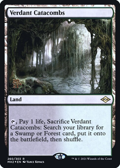 Magic the Gathering Card - Verdant Catacombs - MTG Circle